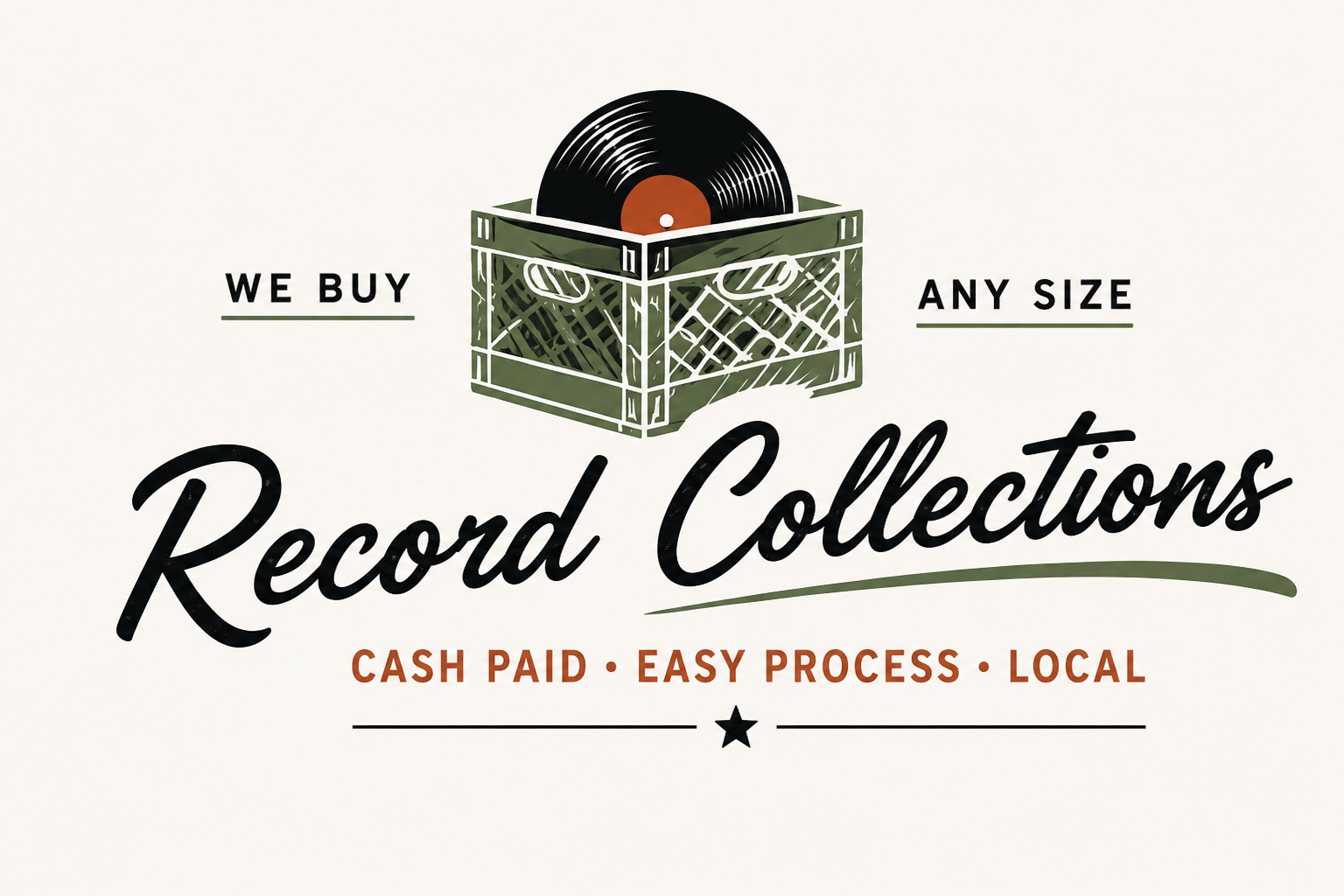 Record Collections — We buy any size